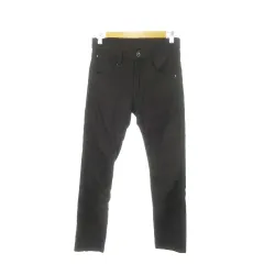 ニコルクラブフォーメン NICOLE CLUB FOR MEN パンツ 44 黒 ブラック ジップフライ ストレッチ 薄手 /MN8 ■GY99のサムネイル