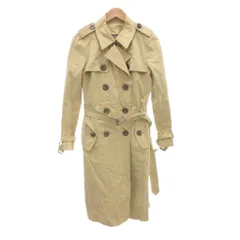 バーバリーブルーレーベル BURBERRY BLUE LABEL トレンチコート 40 ベージュ ベルト付き FNF51-533-40 /AE ■GY50のサムネイル