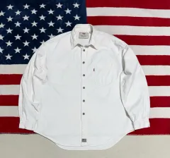 リーバイス アイボリー デニム ワークシャツ Levis Work Shirt XL