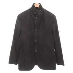 ジョセフアブード JOSEPH ABBOUD ジャケット M スエード調 合成皮革 ショート丈 黒 ブラック /AE