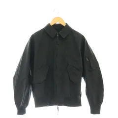 マーカ marka 25SS オーガニックコットンシルク 高密度 タイプライター ブルゾン ジャケット 1 黒 /MI ■OS ■Aのサムネイル