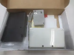  ゲーム ニンテンドー3DS ソフト CTR-001 アイスホワイト 動作品 箱付き 中古品