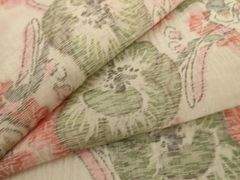 平和屋着物＊夏物　小紋　ちぢみ織　草花文　AABH3253jd 平和屋着物＊夏物 小紋 ちぢみ織 草花文 AABH3253jd - メルカリ