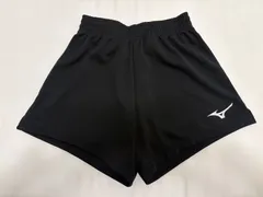ミズノ　バレーボールウェア　短パン　ブラック　XL