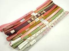 平和屋着物●和装小物　帯締め10本セット　高麗組　唐組　平源氏組　礼装用　金銀糸　逸品　未使用　CABF7223ju