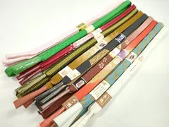 平和屋着物●和装小物　帯締め10本セット　高麗組　唐組　礼装用　純金　逸品　未使用　CABF7240ju 平和屋着物○和装小物 帯締め10本セット 高麗組 唐組 礼装用 純金 逸品