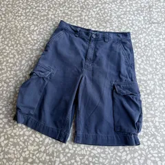 Polo by Ralph Lauren / short cargo ポロバイラルフローレン　ショートカーゴパンツ　ワイドパンツ　ストリート　紺 ユニセックス ヒップホップ