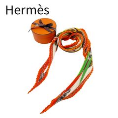 値引き中 HERMES トゥールビヨン ネックレス シルクコード チョーカー