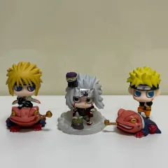 NARUTO -ナルト- ぷちきゃら！ 湊 友希那 NARUTO -ナルト- ジライヤ ミニ フィギュア セット