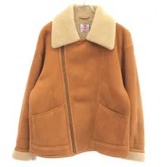 SON OF THE CHEESE サノバチーズ Muton JKT シープスキンムートンジャケット SC2120-JK02 ブラウン L