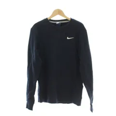 ナイキ NIKE スウェットトレーナー M ネイビー 無地 クルーネック 長袖 /LP ■GY58