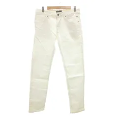 ザラマン ZARA MAN パンツ スラックス 42 コットン フルレングス 白 ホワイト /NU ■GY60