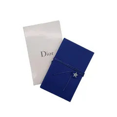 Dior ディオール ノベルティ ミニノート 手帳 メモ帳 ブルー # 0479-05のサムネイル