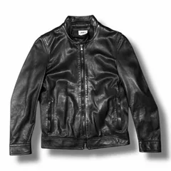 国内正規 EMMETI ラムレザー シングルライダース ジャケット エンメティ ブラック 42 （8401M）のサムネイル