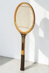 70s adidas ウッドテニスラケット Nastase ヴィンテージ インテリアのサムネイル