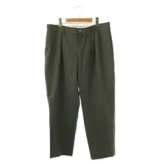 イール EEL Shonen pants スラックスパンツ ジッパーフライ ウール L グレー /DO ■OS ■ADのサムネイル