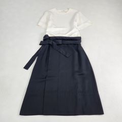 CÉLINE セリーヌ フィービーラップワンピース 38 コットン シルク