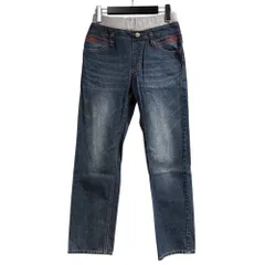 エドウィン EDWIN デニム ジーンズ ゴムウエスト 150 青 ブルー ■GY58