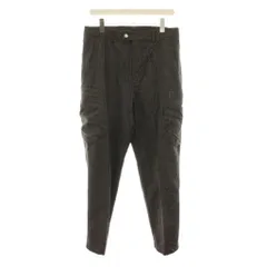 ピーエスポールスミス PS Paul Smith カーゴパンツ ピンヘッド ウール L ダークブラウン 無地 232114 362Y /YMのサムネイル