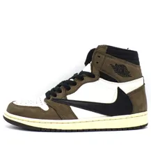 ナイキ NIKE × トラヴィス スコット Travis Scott 【 AIR JORDAN 1 RETRO HIGH OG CD4487 100 】 エア ジョーダン 1 ハイ スニーカー f30457