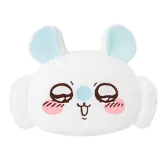 ちいかわ 褒めろッ モモンガだらけくじ C賞：おかおクッション (ッパーン!!) [ッパーン!!]