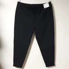 40 44/UNIQLO ブラック アクティブ ジョガーパンツ/40-67