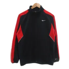 ナイキ NIKE ドライフィット Dri-FIT トラックジャケット ジャージ S 紺 ネイビー 赤 レッド 長袖 スタンドカラー ジップアップ /NU ■GY59