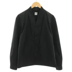 サスクワッチファブリックス SASQUATCH fabrix ワネックロングスリーブシャツ WA-NECK LONG SLEEVE SHIRTS ノーカラージャケット 長袖 L 黒 ブラック 16SS-SY9-003 /YTのサムネイル