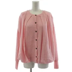 アドーア ADORE 24AW ケープニット カーディガン 長袖 ウール 38 ピンク 531-4270126 /AN35のサムネイル