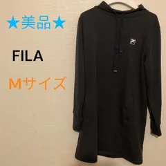 ★美品★ FILA フィラ　長袖　トレーナー　M  黒　ブラック