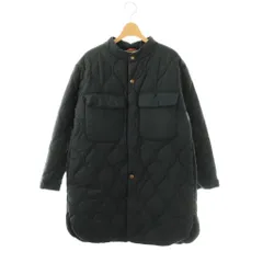 パラスパレス Pallas Palace キルティングコート 中綿 ロング 0 ネイビー /HK ■OS