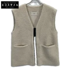 LOHEN ローヘン LH24A-JK054 24AW ｱｲﾎﾞﾘｰ ECO MOUTON GILET ﾎﾞｱｼﾞﾚﾍﾞｽﾄ F