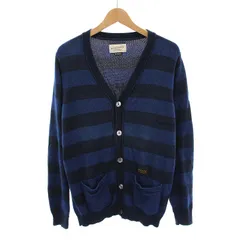 ネイバーフッド NEIGHBORHOOD MARIN BORDER C-CARDIGAN カーディガン ニット マリンボーダー 長袖 M 紺 青 131STNH-KNM01 /YMのサムネイル