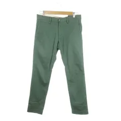 ポロ ラルフローレン POLO RALPH LAUREN コットンスリムパンツ ストレッチ 30/30 緑 グリーン /AH4 ■ECD001