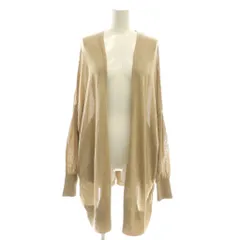 ミューズ ドゥーズィエム クラス MUSE de Deuxieme Classe 24SS shake code ショートカーディガン ニット ベージュ /DF ■OS