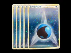 【送料無料】ポケモンカード ブリザードエネルギー 水 PROMO 4枚セットのサムネイル