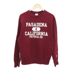 チャンピオン CHAMPION トレーナー スウェット L ボルドー クルーネック プリント /SY56 ■ECA001