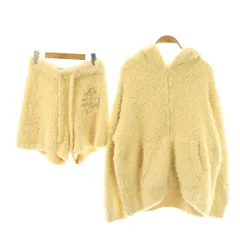 ジェラートピケ gelato pique 23AW ポケモンスリープ ジェラピカチュウパーカ&ショートパンツ ルームウエア F イエロー PWNT234055 /CX ■OS