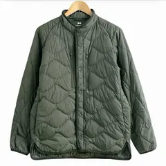 UNIQLO ユニクロ White Mountaineering ホワイトマウンテニアリング リサイクルハイブリッド ダウンジャケット オリーブ 311-459677 メンズ M