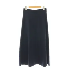 ドゥーズィエムクラス DEUXIEME CLASSE エブリデイアイライク EVERYDAY I LIKE Jersey フレアスカート ロング ブラック /HK ■OS