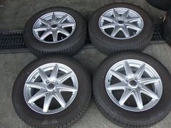 車 【✨バリ溝】スタッドレス4本 185/60R15 BRIDGESTONE2024