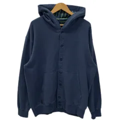 パパス Papas スウェット フーディー DO461UPK001 カーディガン ネイビー Lサイズ 201MT-5681のサムネイル