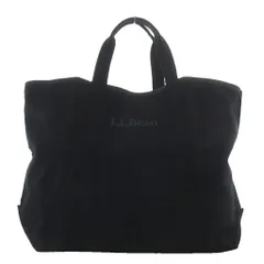 エルエルビーン L.L.BEAN グローサリー・トートバッグ ハンドバッグ キャンバス ブラック /YO27