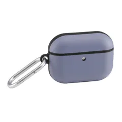 特価商品 エレコム AirPods Pro 3 第3世代 2025年用 ソフトレザーケース 衝撃吸収 全周エアークッション保護 スムースタッチ カラビナ付き magsafe充電 ワイヤレス充電対応 ブルーグレー AVA-AP07PLCBG