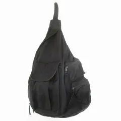ギャップ GAP オールド OLD 00ｓ スリングバッグ ボディバッグ ショルダーバッグ ワンショルダー ポケット カーゴ ブラック 黒 鞄 y2k ヴィンテージ