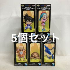 5体コンプセット ドラゴンボール ワールドコレクタブルフィギュア少年