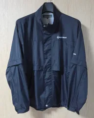 (着用画像) テーラーメイド ゴルフ ジャパン ウィンドブレーカー ブラック