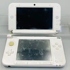 【ジャンク品】3DSハード ニンテンドー 3DS LL 本体  SPR-001 ミント ホワイト 水色 白色 GC17
