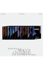 CD／SEVENTEEN／【バインダー・トレカセット20枚・ランダムトレカ4枚・歌詞カード付】Attacca CARAT盤