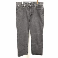 【中古】[印象A] MISTER GENTLE MAN ミスタージェントルマン パンツ / ジーンズ / ジーパン メンズ 40 アイスブラック 綿100% ロゴパッチ ジップフライ デニム 僅かにテーパードのサムネイル